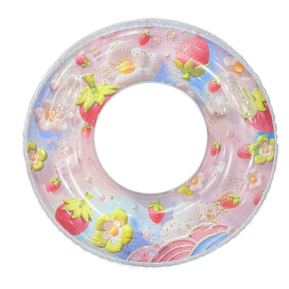 浮き輪 90cm Amazon | SAEYZ 浮き輪 90cm 取っ手付き 浮輪大人用シンプルな